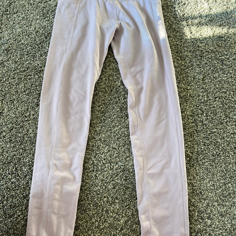 DSG Girls lavender leggings, Girls large